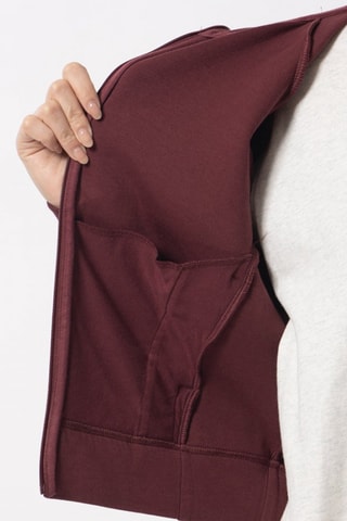 Sudadera con capucha DreamBlend - Burdeos