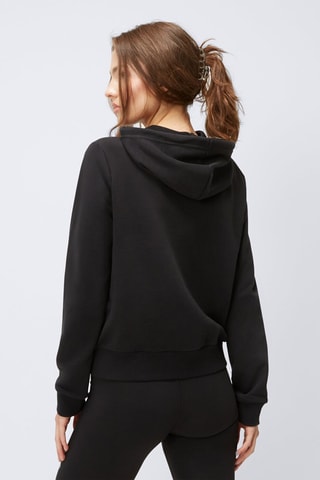 Sudadera con capucha French Terry - Negro
