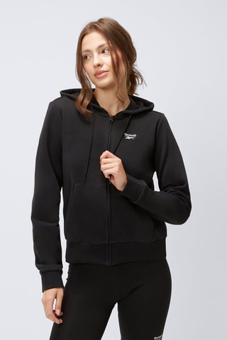 Sudadera con capucha French Terry - Negro