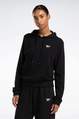 Sudadera con capucha French Terry - Negro