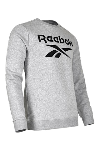 Sudadera polar Big Logo - Gris jaspeado