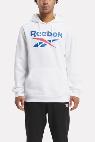 Sudadera de entrenamiento con capucha Identity - Blanco