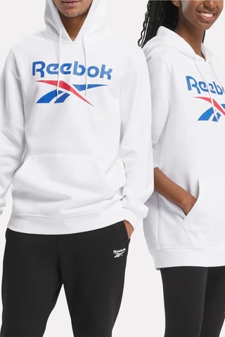Sudadera de entrenamiento con capucha Identity - Blanco