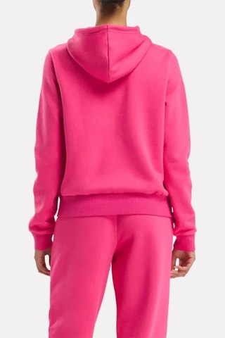 Sudadera polar con capucha - Fucsia