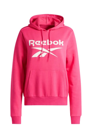 Sudadera polar con capucha - Fucsia