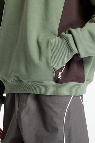 Sudadera French Terry Crewneck - Caqui