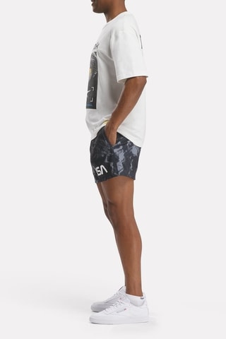 Short tie-dye NASA - Negro