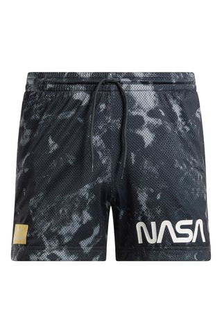 Short tie-dye NASA - Negro