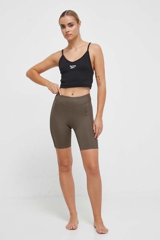 Mallas de yoga de tiro alto - Topo oscuro
