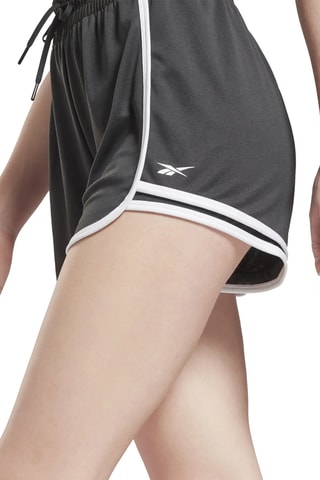 Short de entrenamiento de tiro alto Trainer Knit- Negro