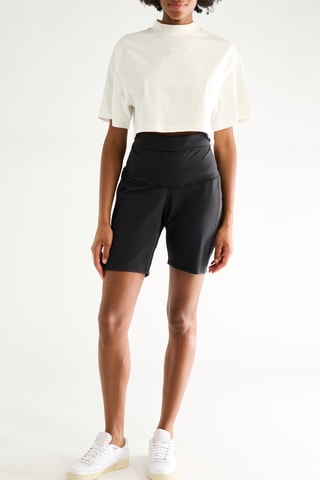 Short de tiro alto - Negro