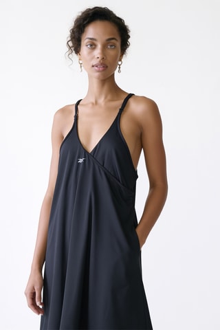 Vestido recto - Negro
