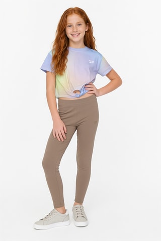 Camiseta dip-dye - Azul claro