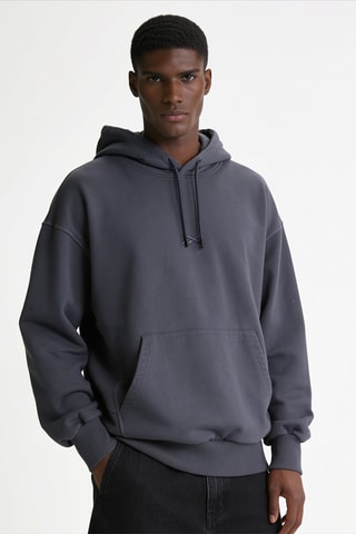 Sudadera con capucha - Gris oscuro
