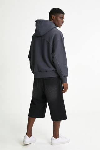 Sudadera con capucha - Gris oscuro