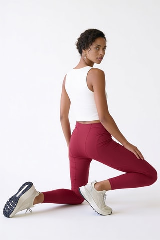 Leggings de yoga - Burdeos