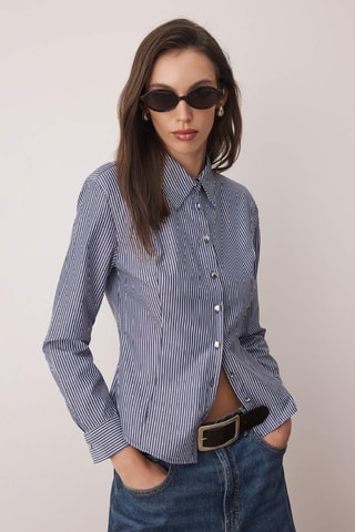 Chemise - Bleu et blanc