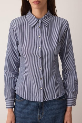 Chemise - Bleu et blanc