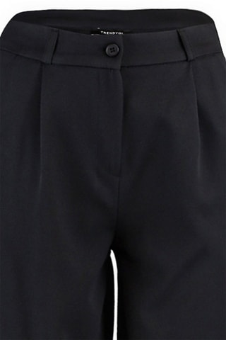 Pantalon wide legs taille haute - Noir