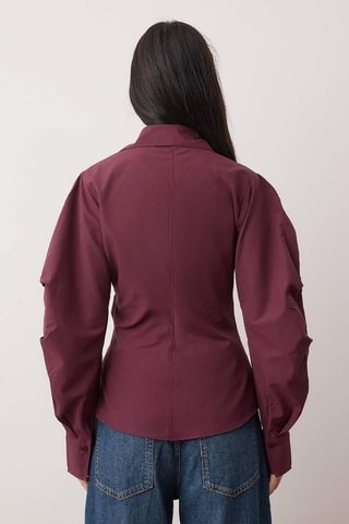 Chemisier slim - Violet