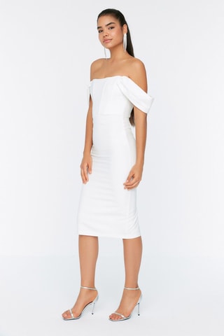 Robe Ecru - Blanc