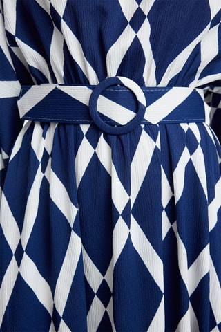 Robe longue - Bleu