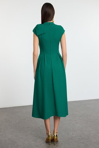 Robe midi - Vert
