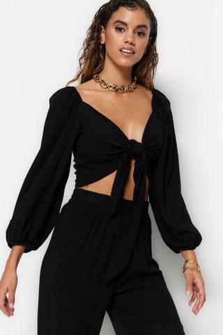 Blouse et pantalon - Noir