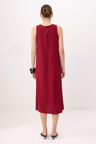 Robe midi - Bordeaux