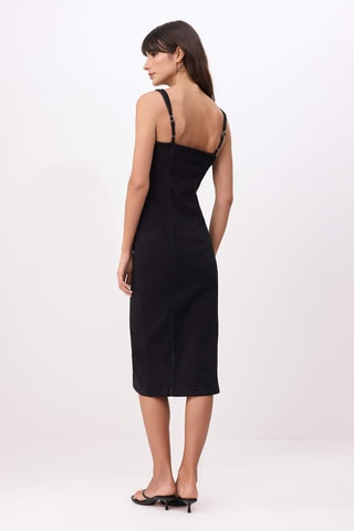 Robe fourreau - Noir