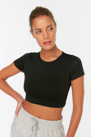 Crop top - Noir
