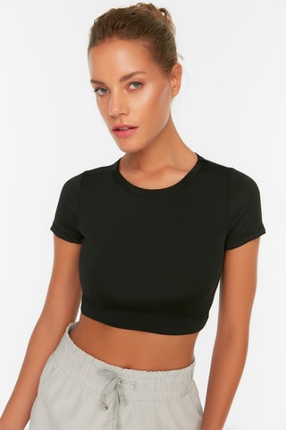 Crop top - Noir