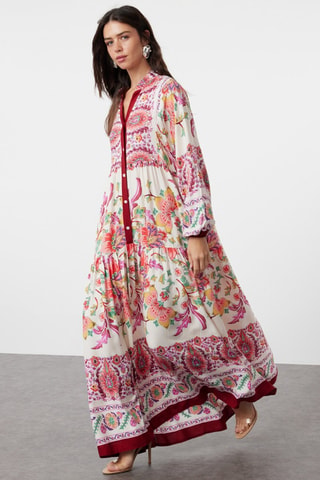Robe longue - Rouge