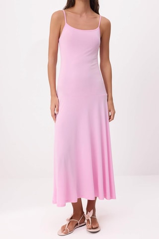 Robe midi - Rose