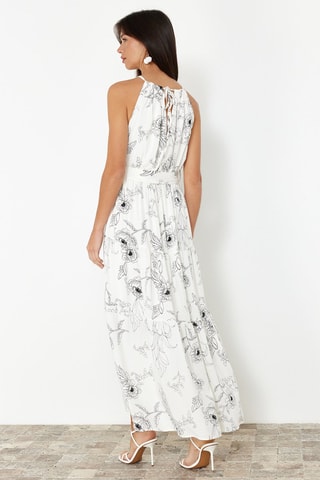 Robe longue - Écru
