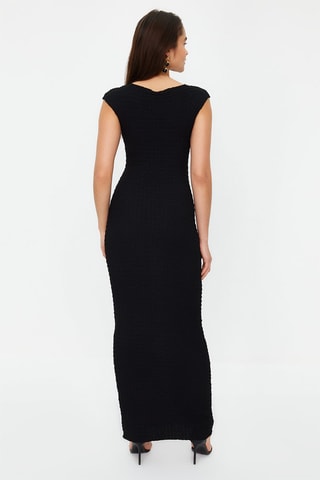Robe fourreau - Noir