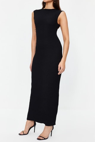 Robe fourreau - Noir