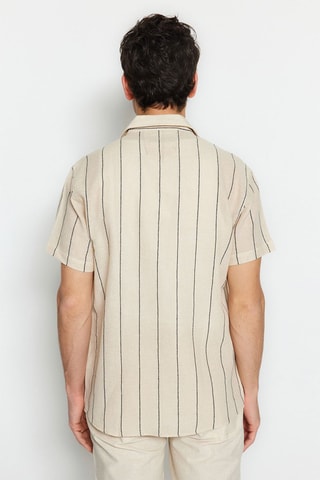 Chemise regular - Jaune