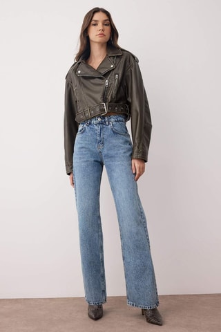 Jean wide legs - Bleu