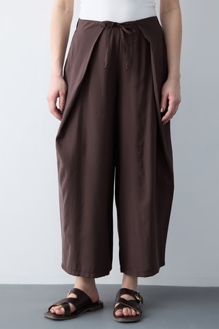Pantalon portefeuille - Marron