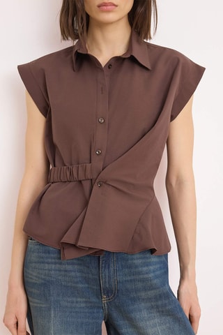 Chemisier - Marron