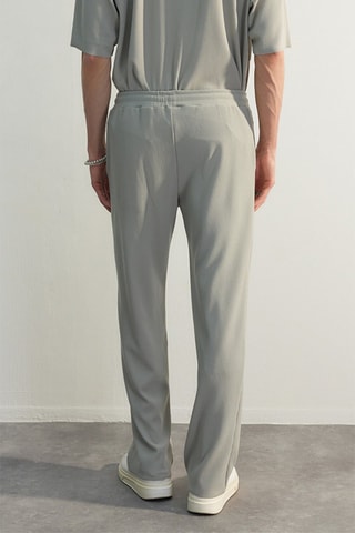 Pantalon droit - Blanc