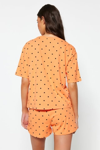 Pyjama - Noir et orange
