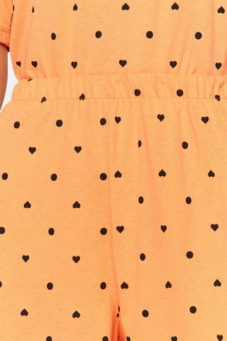 Pyjama - Noir et orange