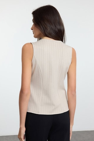 Gilet de costume - Taupe