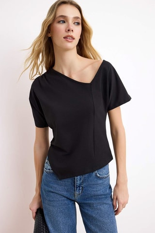 T-shirt regular - Noir