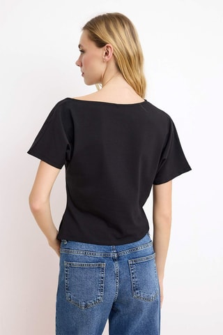 T-shirt regular - Noir