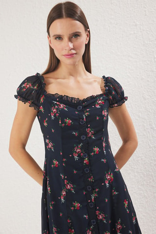 Robe patineuse - Bleu
