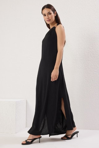 Robe asymétrique - Noir