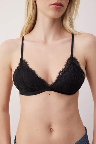 2 bralettes - Blanc et noir